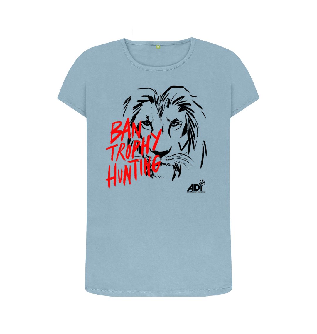 Stone Blue Ban Trophy Hunting Women's Top