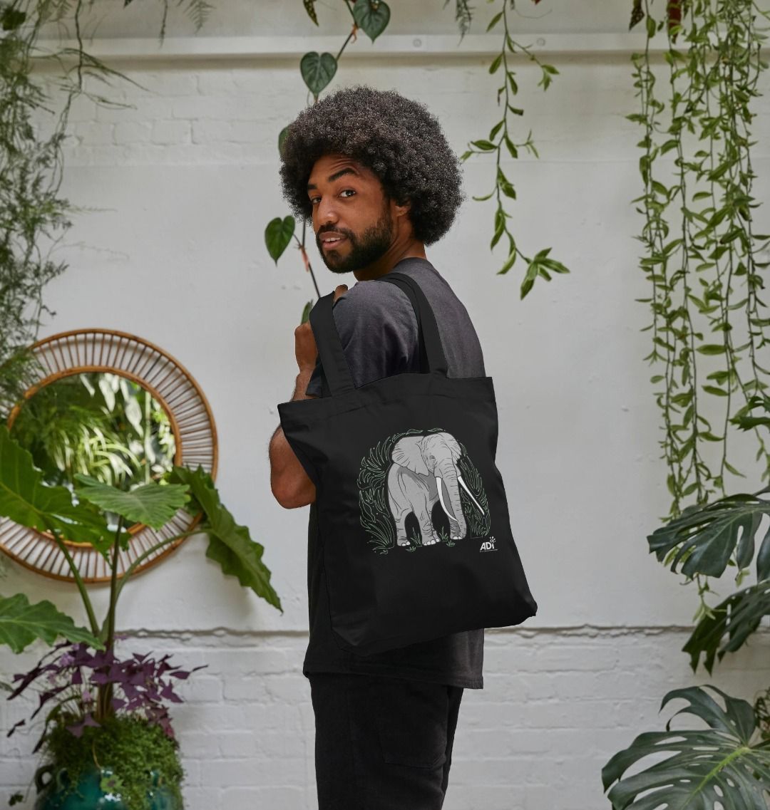 Elephant Tote Bag