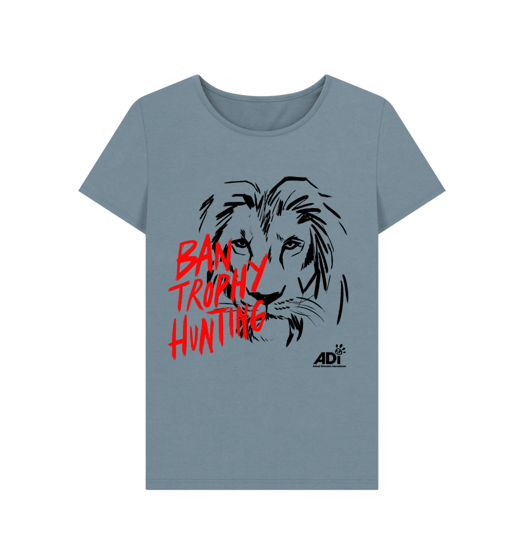 Stone Blue Printed T-shirt
