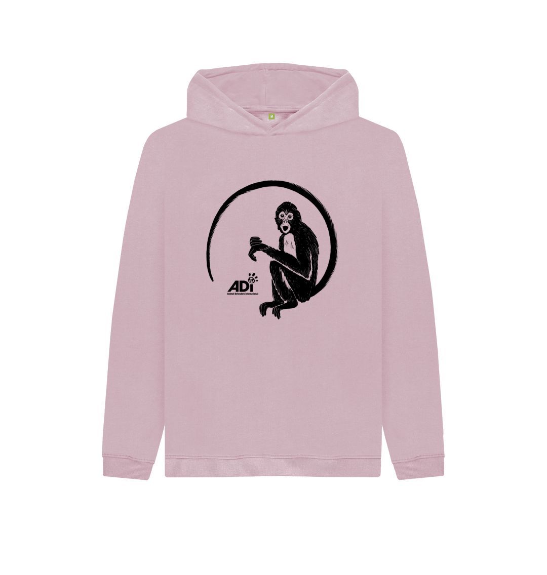 Mauve Spider Monkey Kids Hoody