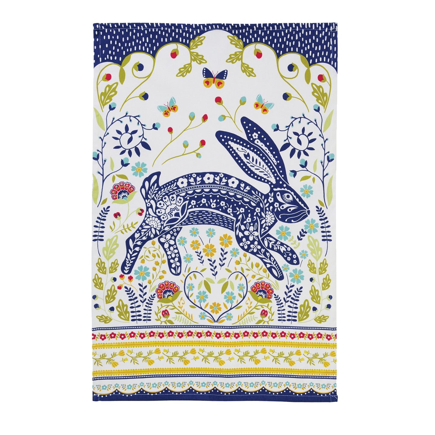 Tea towel Woodland Hare