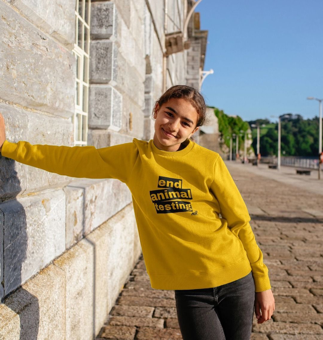 End Animal Testing Kids Jumper