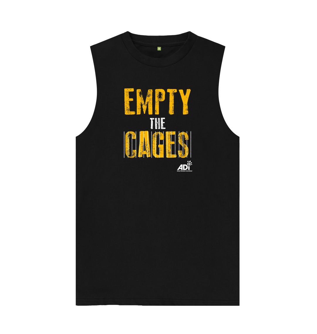 Black Empty The Cages Men's Tank Top