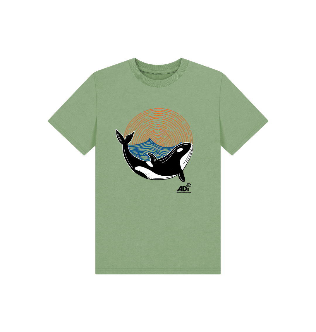 Sage Printed Kids T-Shirt