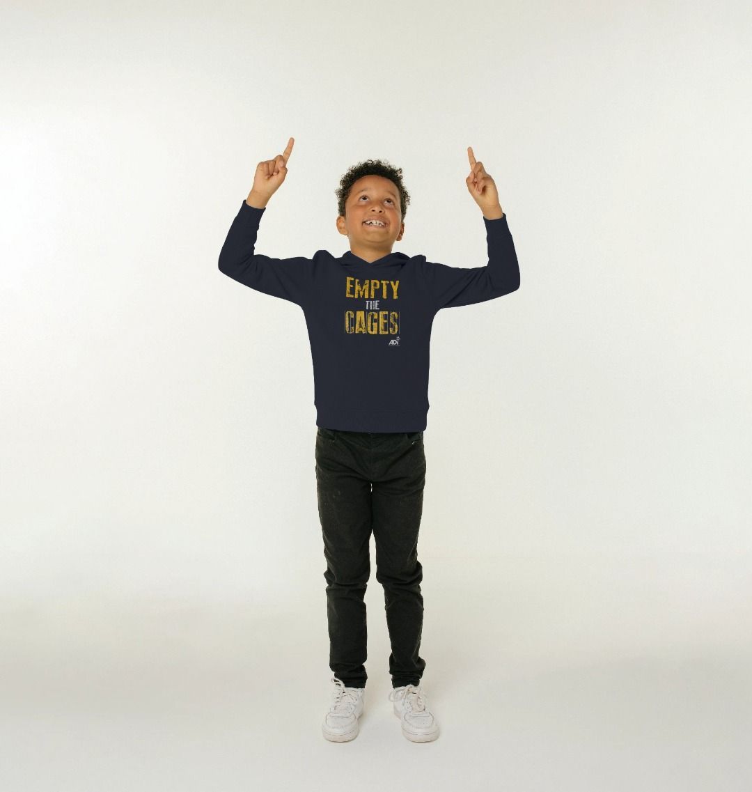 Empty The Cages Kids Hoody