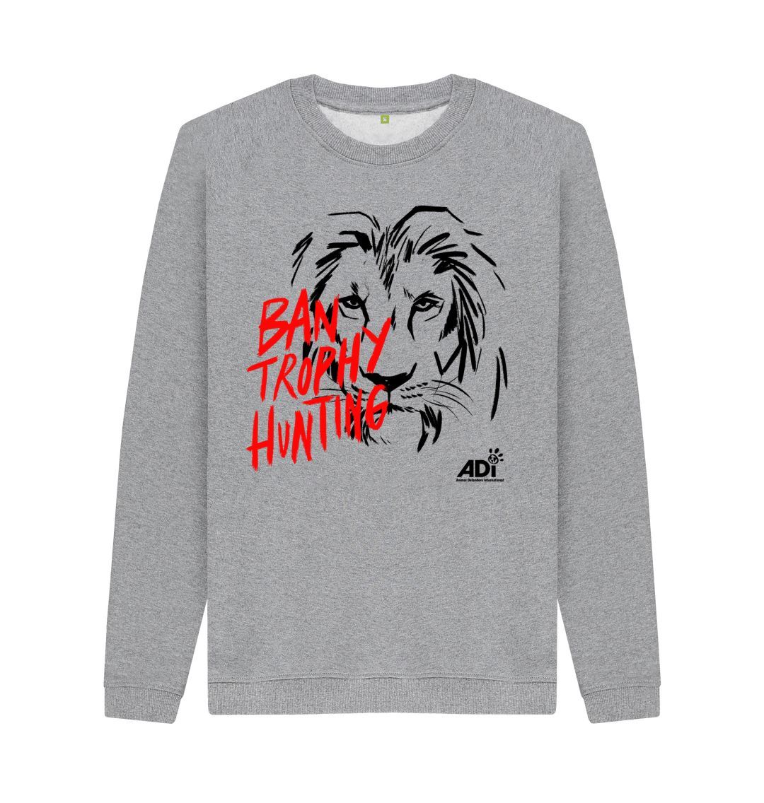 Light Heather Ban Trophy Hunting Men's Sweatshirt