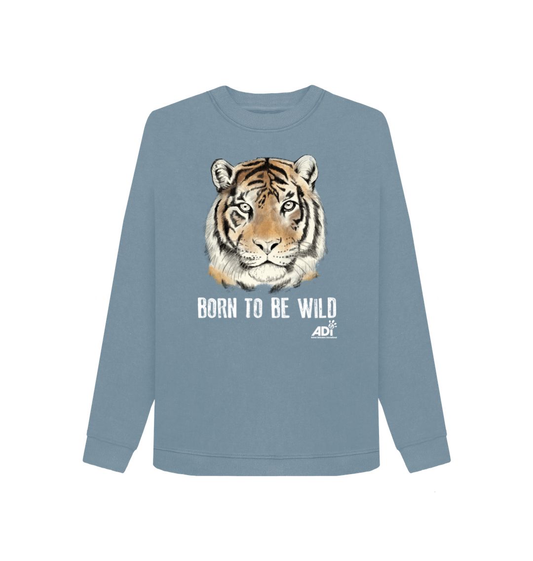 Stone Blue Born To Be Wild Dark Women's Jumper