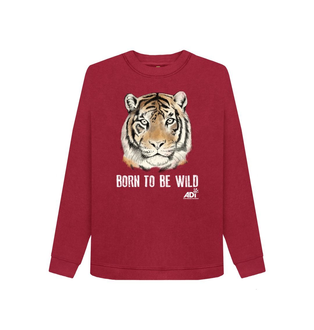 Cherry Born To Be Wild Dark Women's Jumper