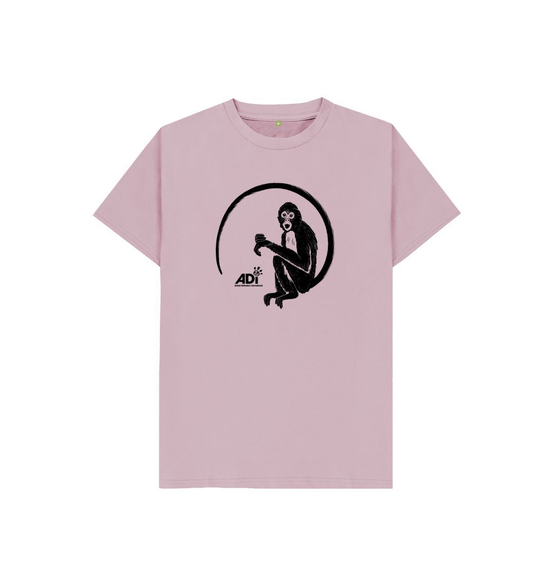 Mauve Spider Monkey Kids T-Shirt