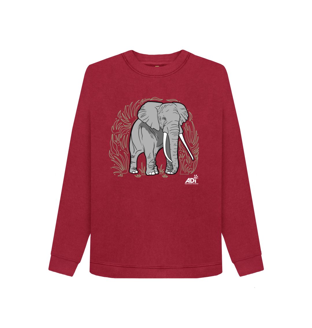 Cherry Elephant Women's Jumper