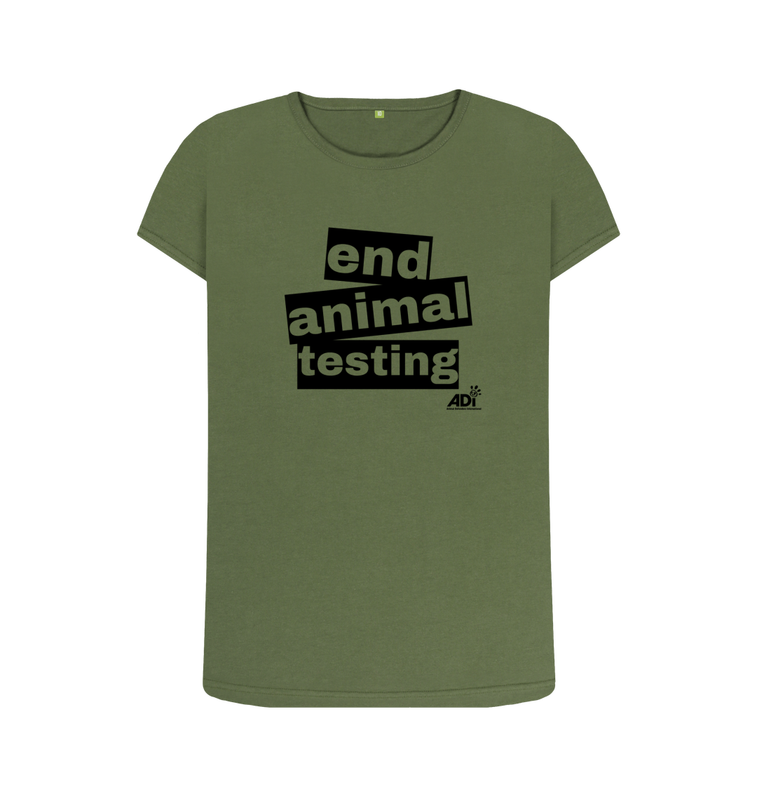 Khaki Printed T-shirt