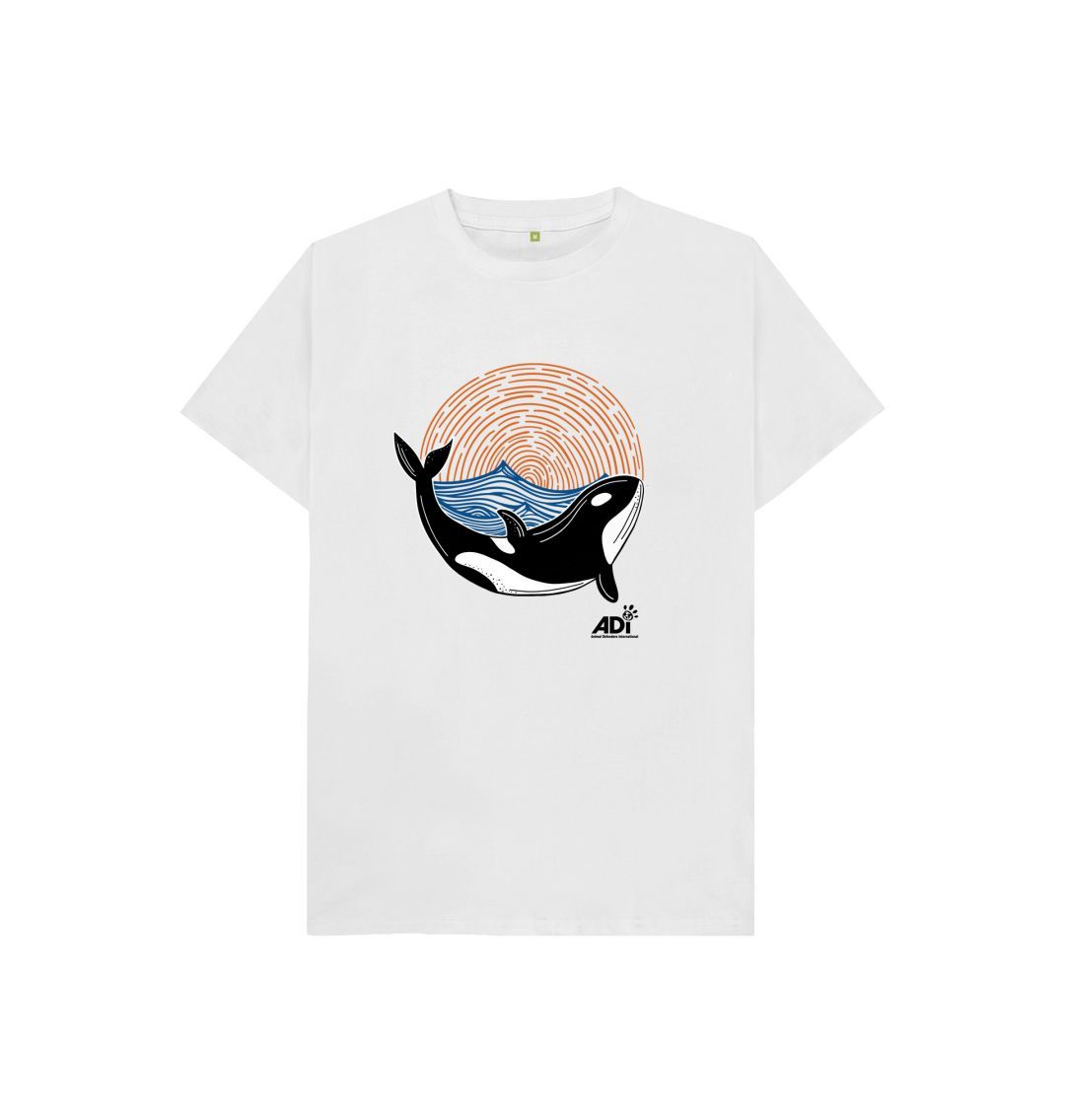 White Orca Kids T-Shirt