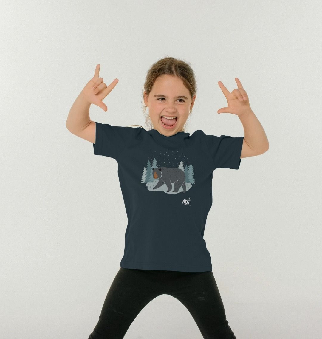 Winter Bear Kids T-Shirt