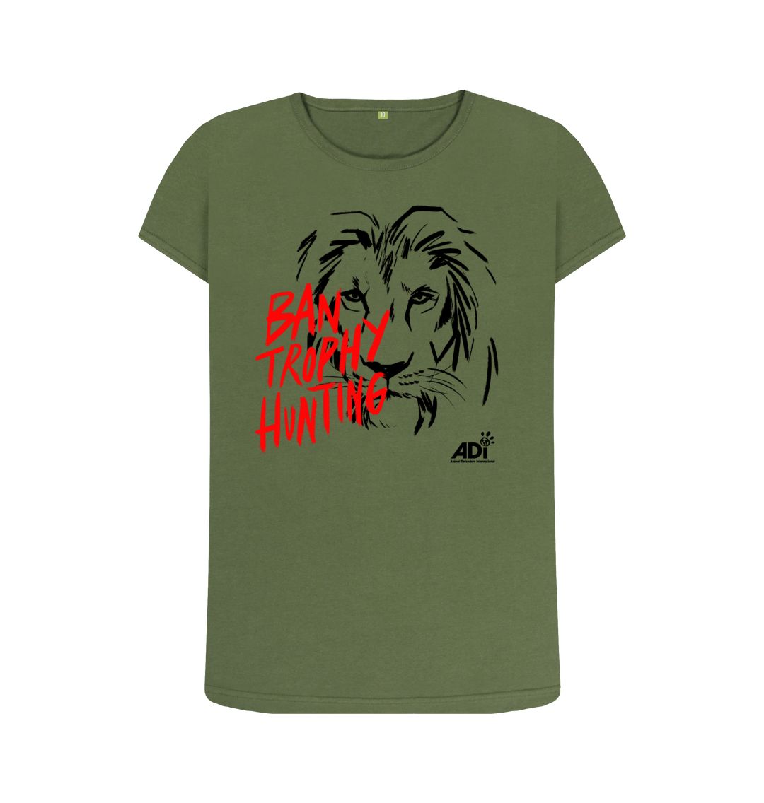 Khaki Ban Trophy Hunting Women's Top