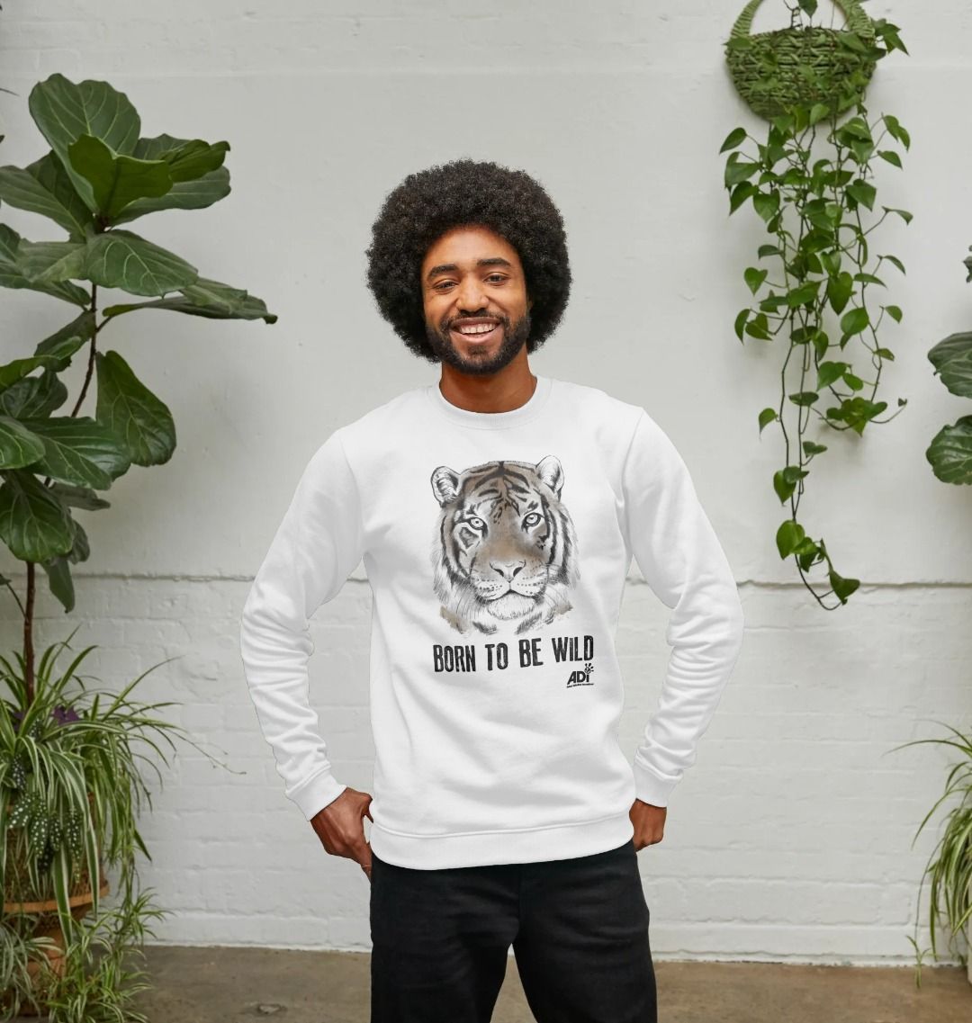 Born To Be Wild Men's Sweatshirt