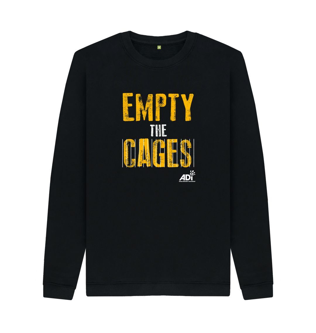Black Empty The Cages Men's Sweatshirt