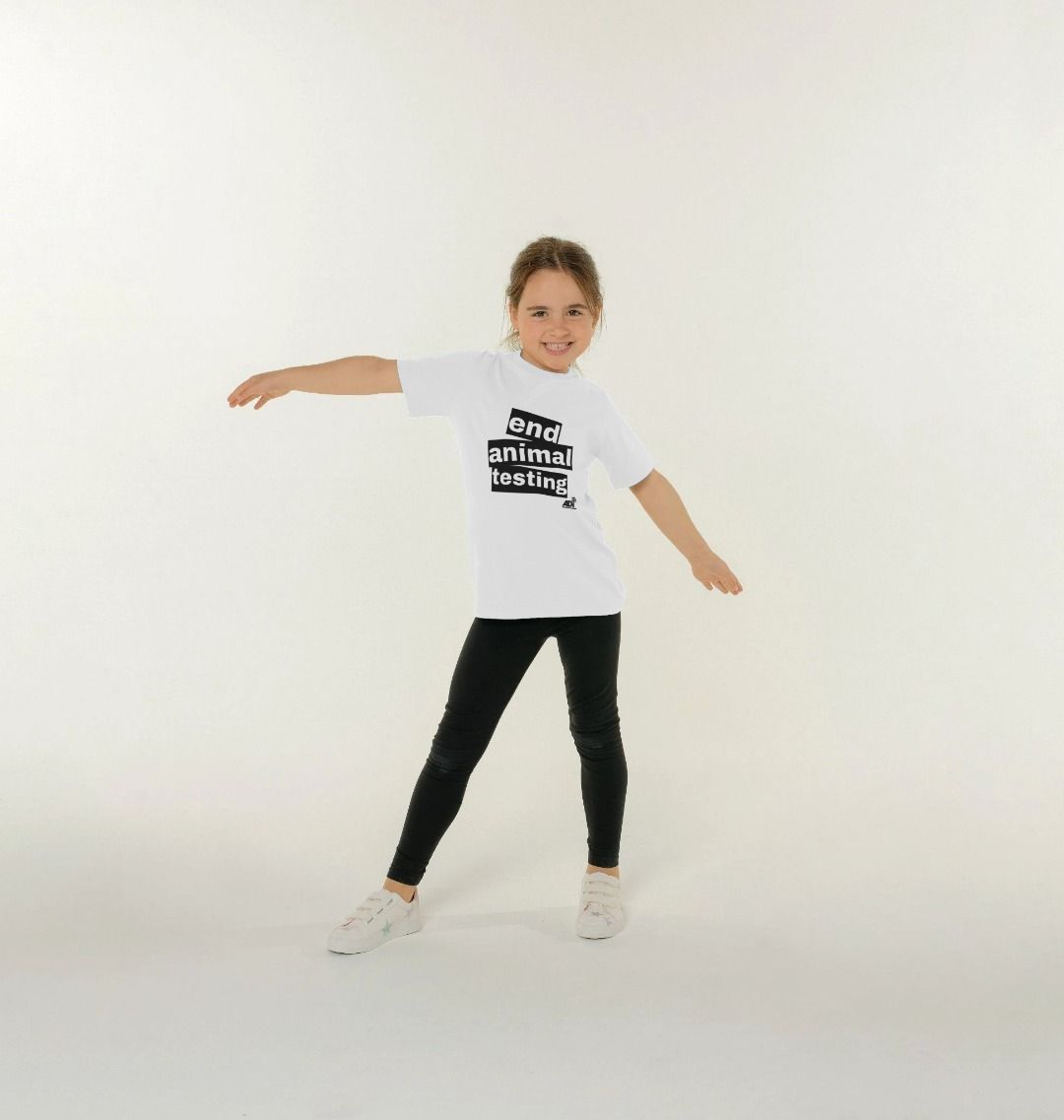 End Animal Testing Kids T-shirt