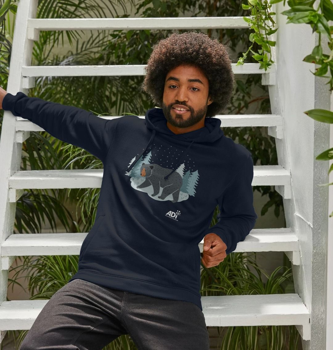 Winter Bear Men's Hoody