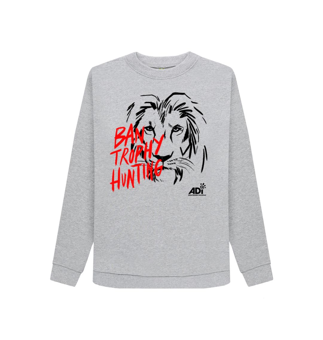 Light Heather Ban Trophy Hunting Women's Jumper