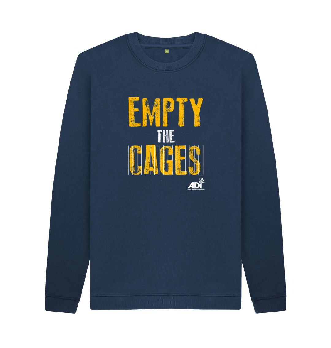 Navy Blue Empty The Cages Men's Sweatshirt