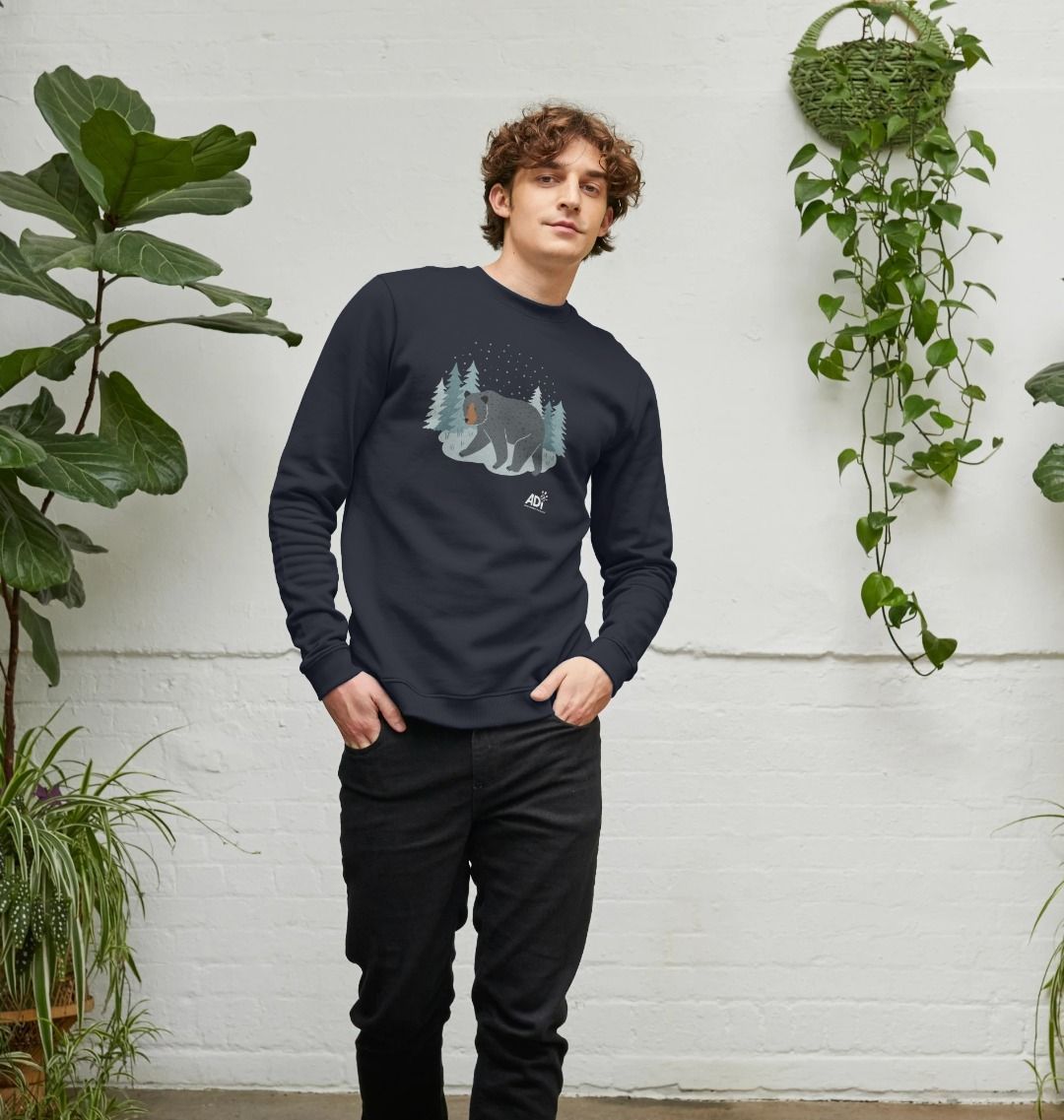 Winter Bear Men's Sweater
