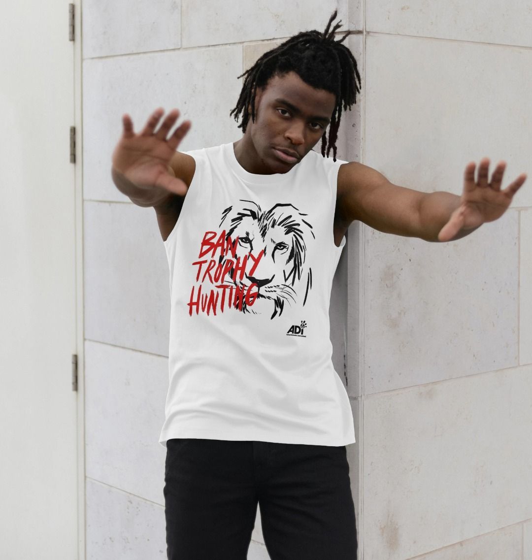 Ban Trophy Hunting Men's Tank Top