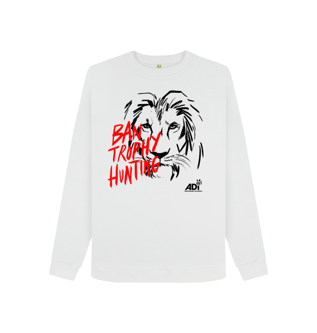 White Printed Sweater