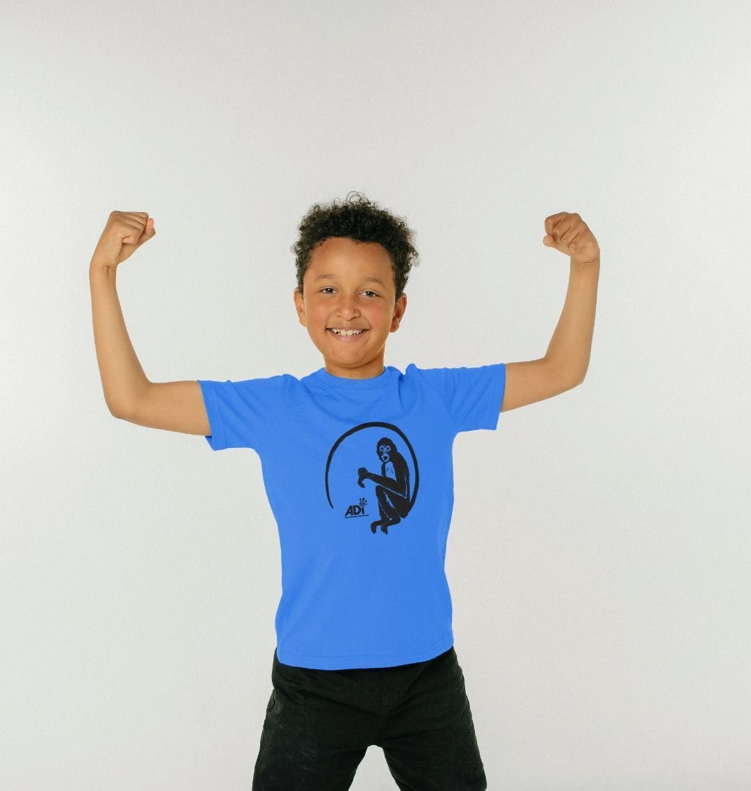 Spider Monkey Kids T-Shirt