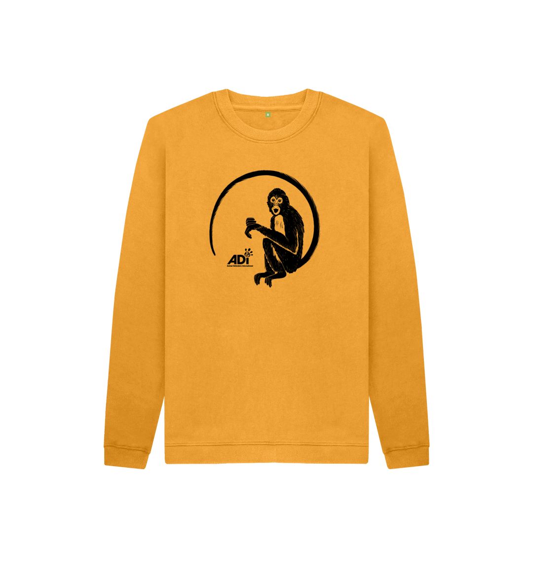 Mustard Spider Monkey Kids Jumper