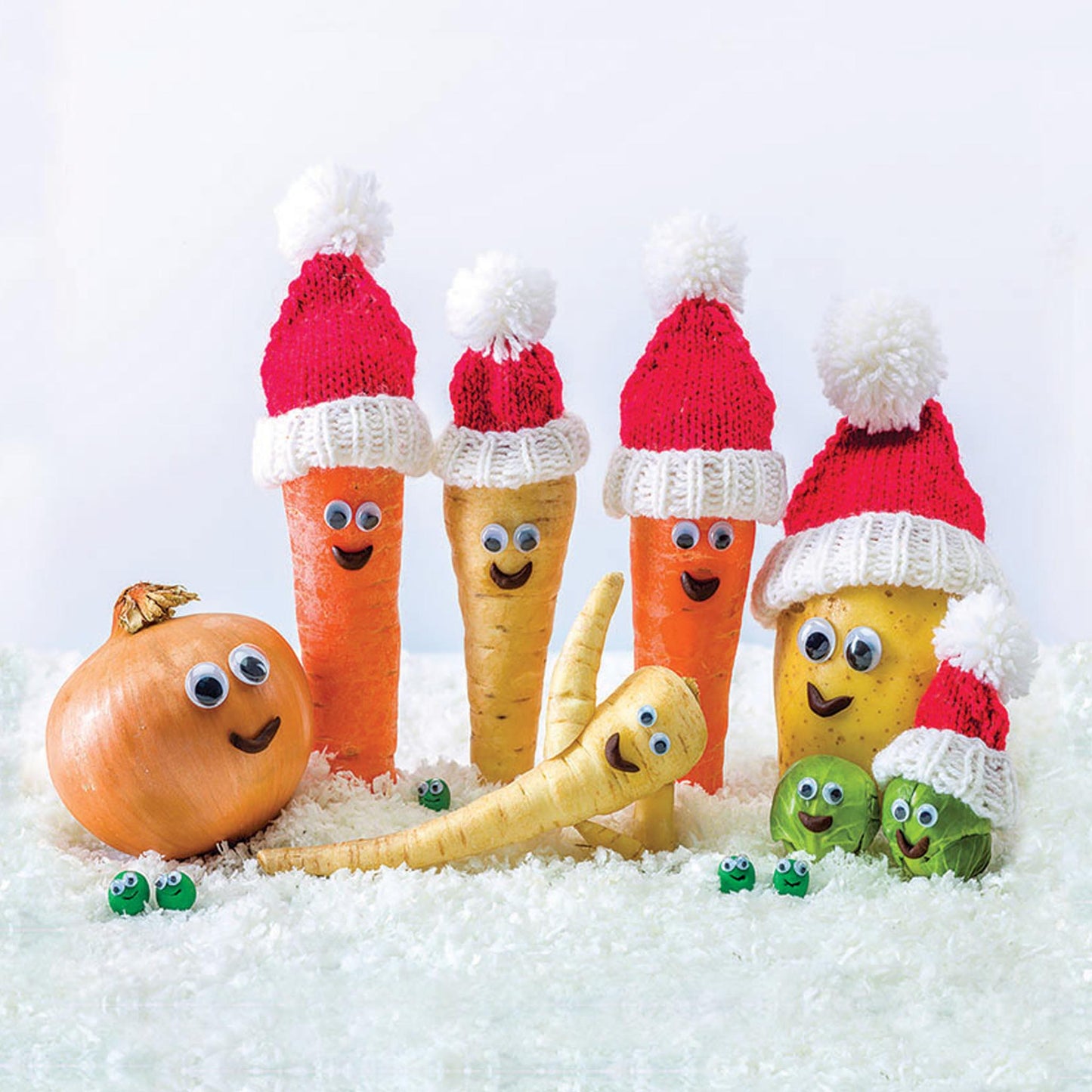 Christmas Veggies cards
