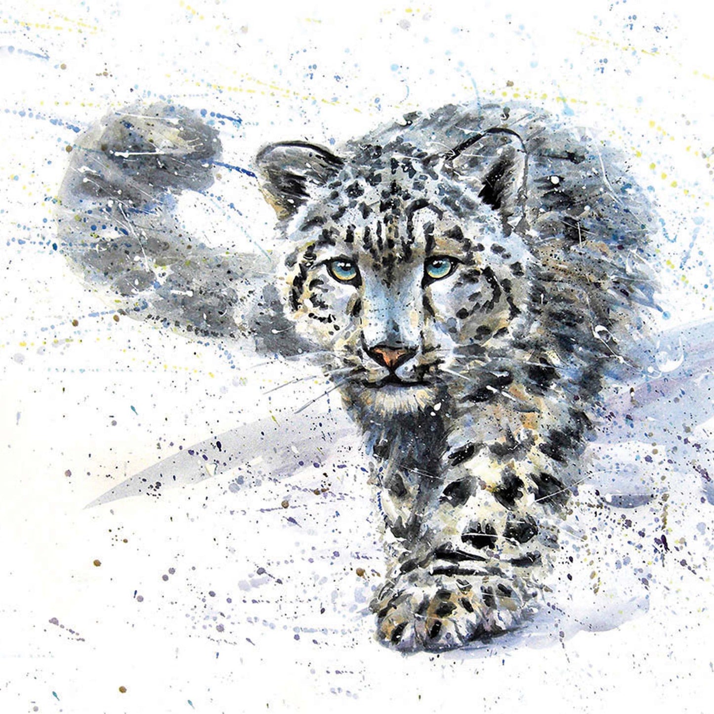 Snow Cat Christmas cards