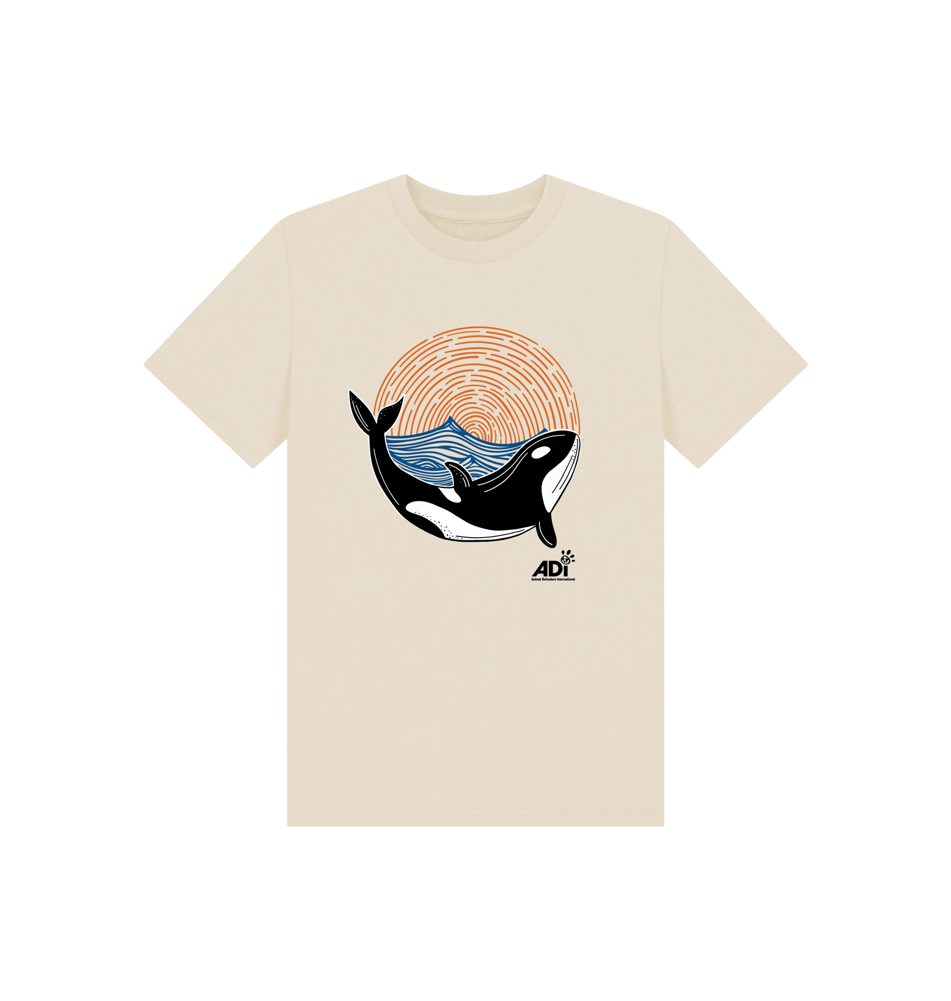 Oat Printed Kids T-Shirt Front