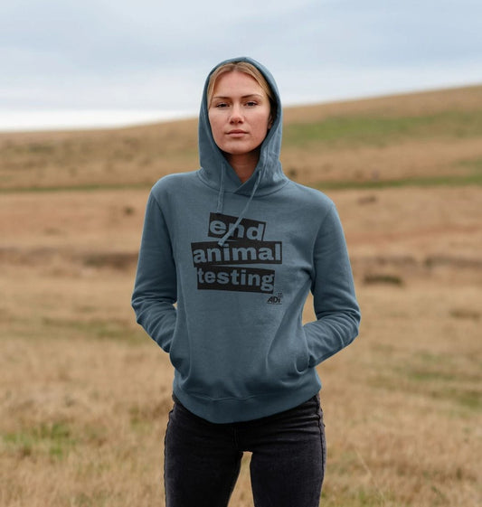 End Animal Testing Women's Hoodie