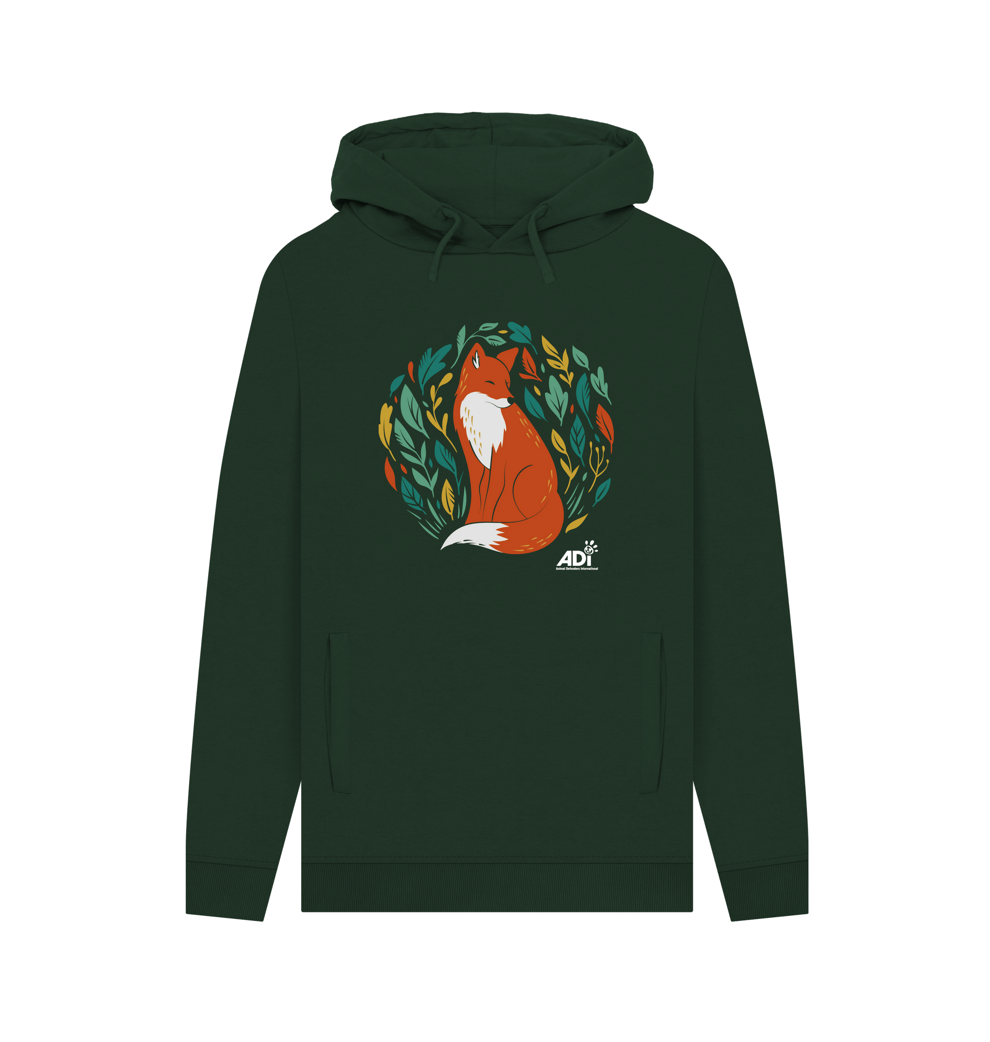 Evergreen Printed Hoody Front