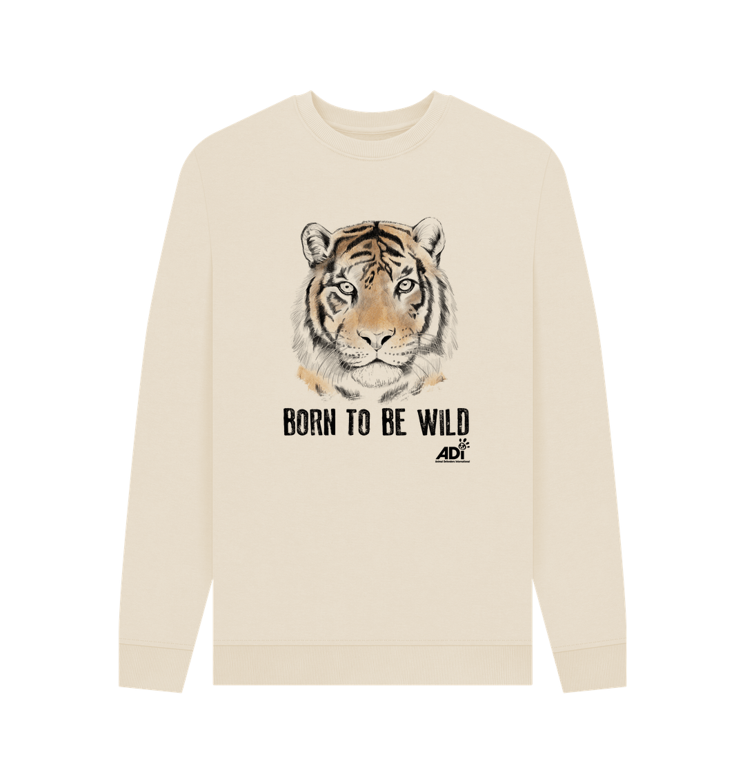 Oat Printed Sweater Front