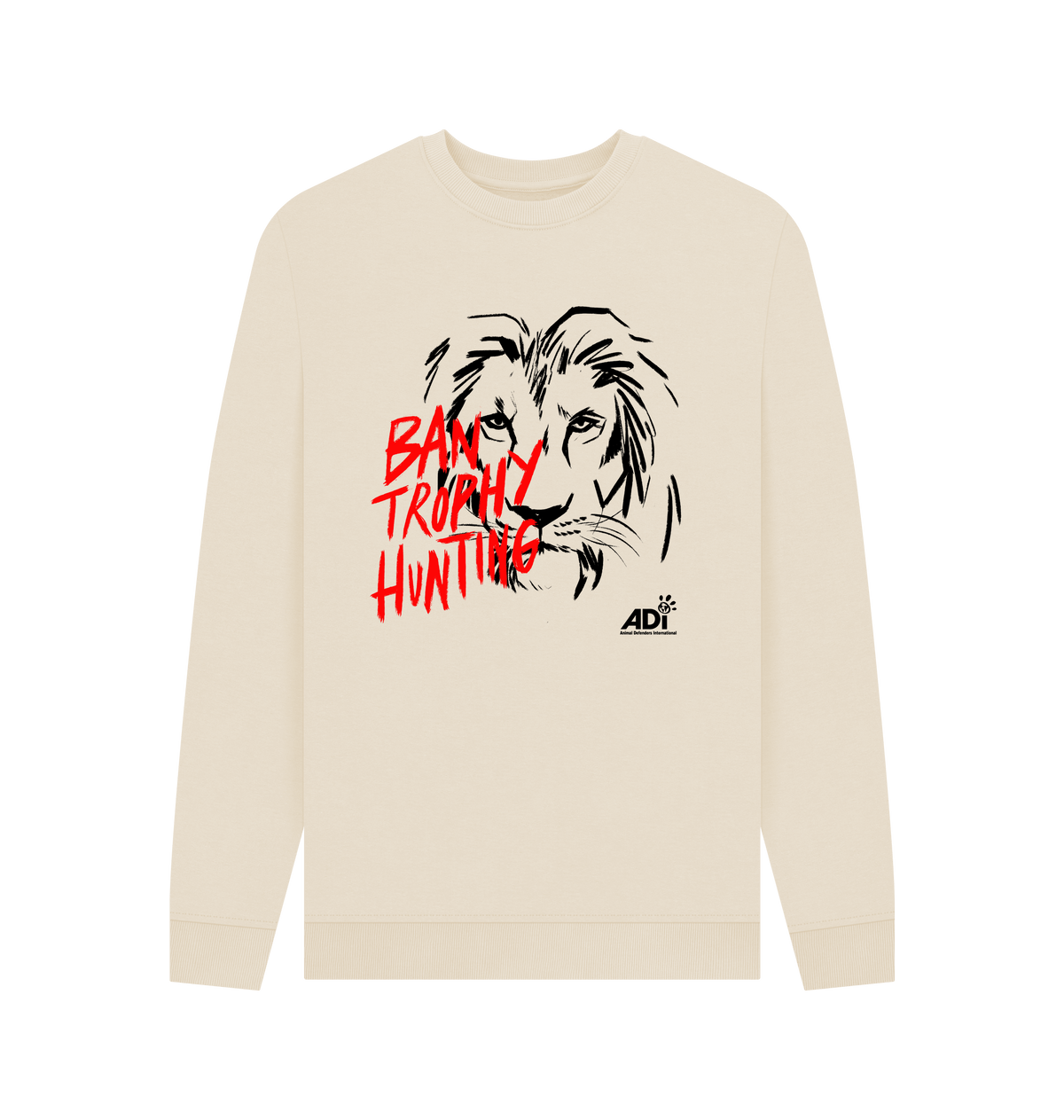 Oat Printed Sweater Front