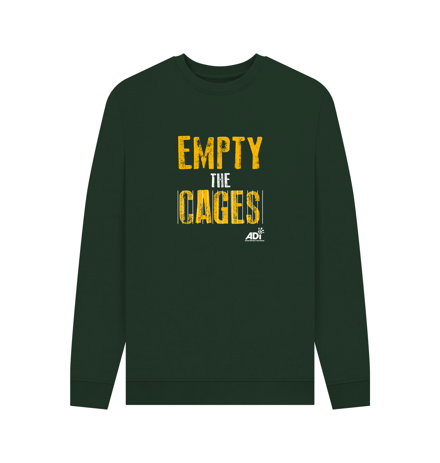Evergreen Printed Sweater Front