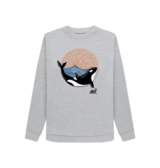 Light Heather Orca Women's Jumper