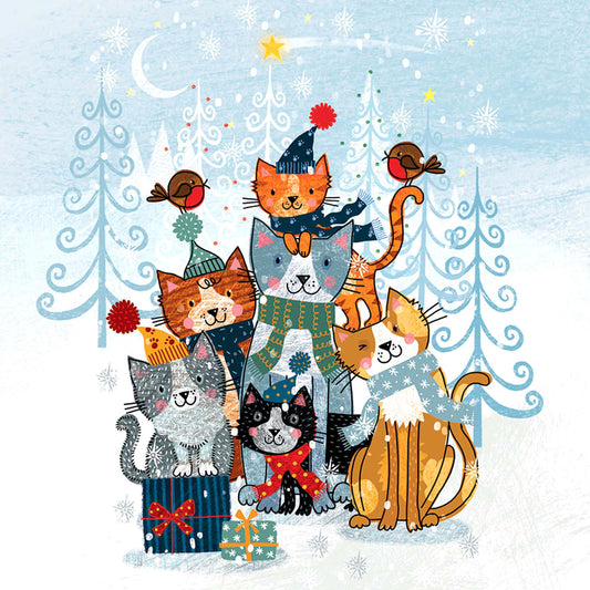 Purrfect Christmas cards