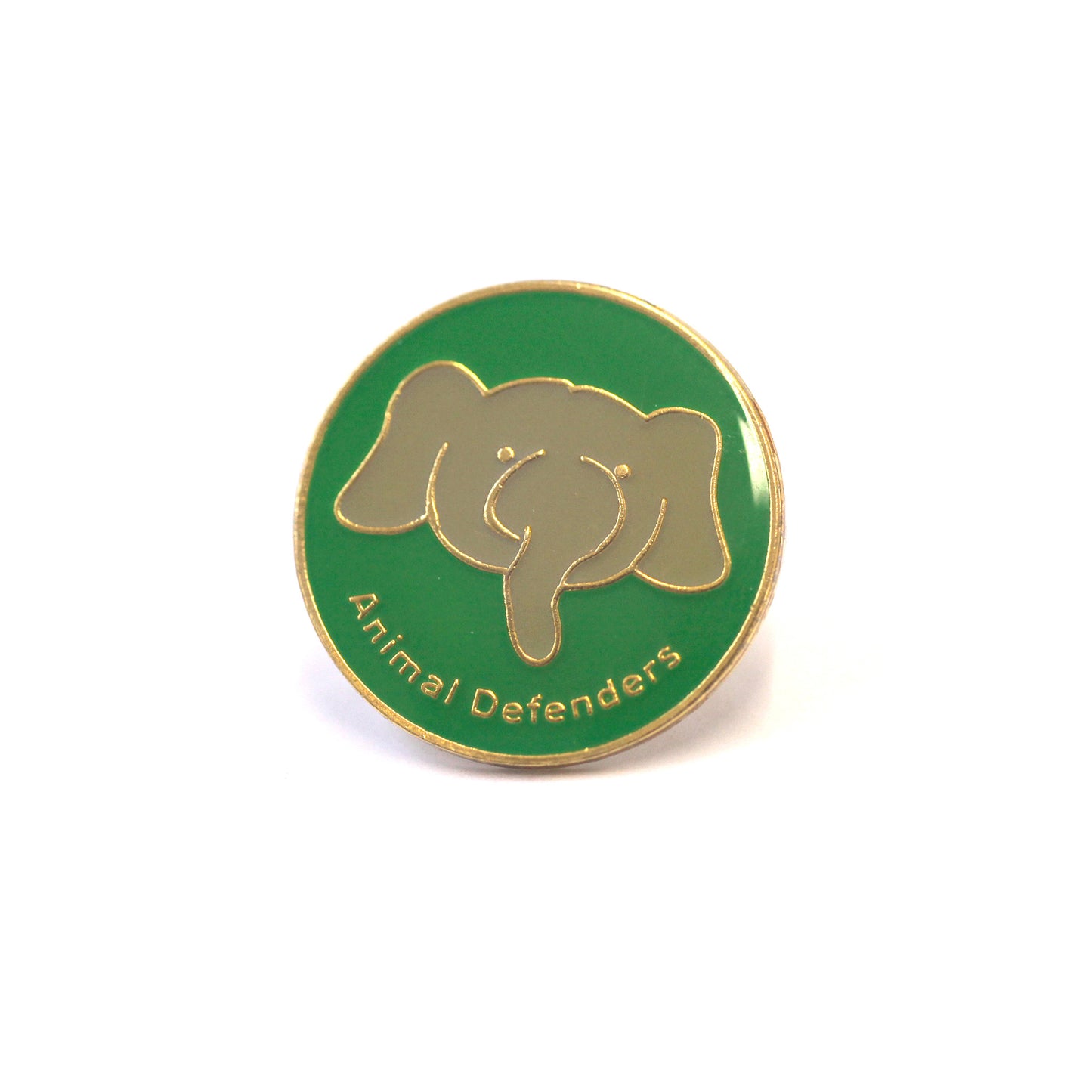 Animal Defenders pin badge