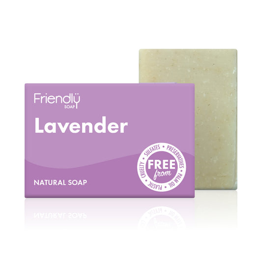 Friendly lavender soap bar