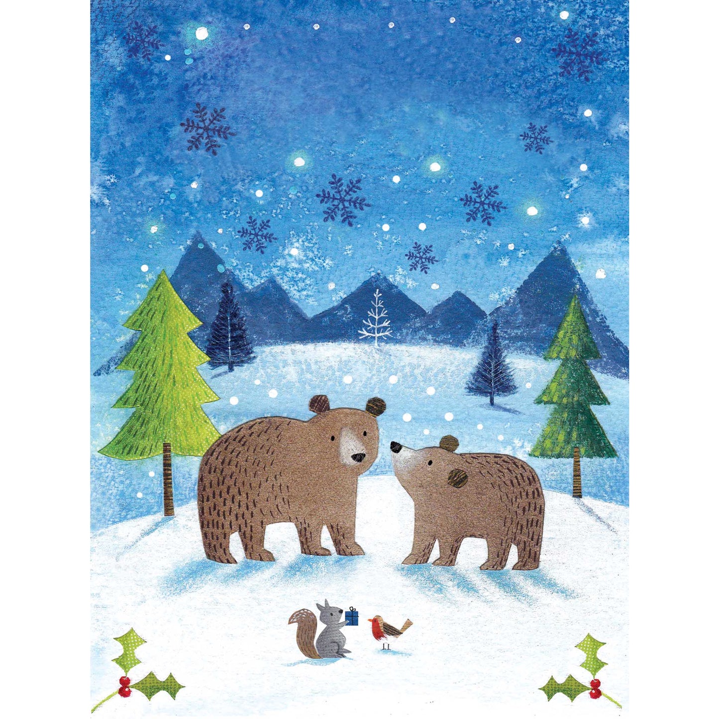 Winter Bears Christmas cards