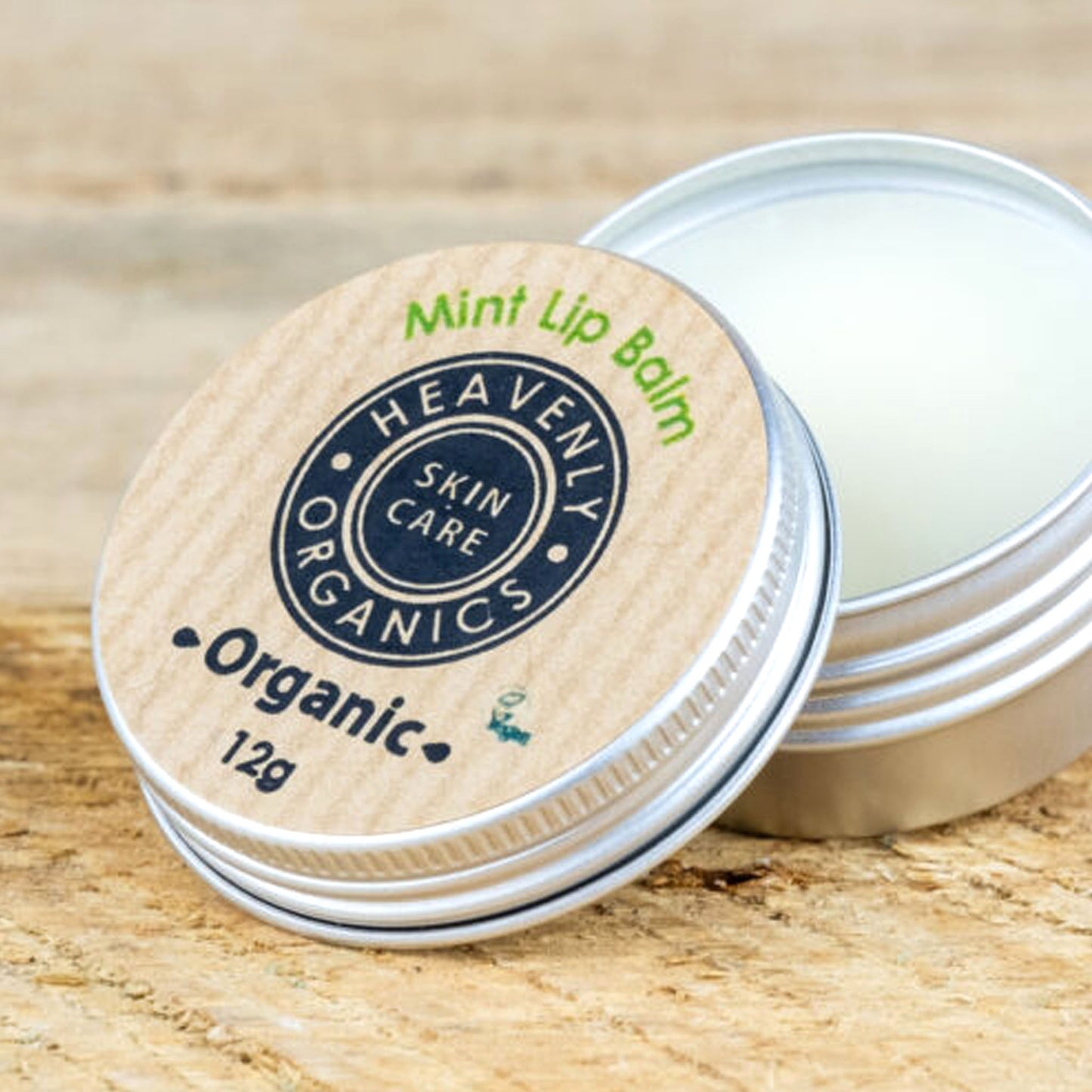 Heavenly Organics mint lip balm