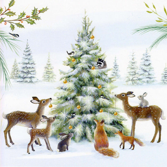 Woodland Christmas cards